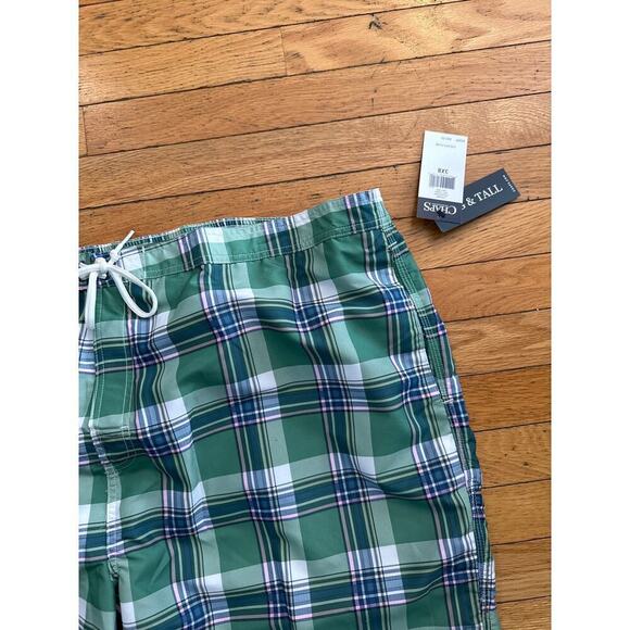NEW Big & Tall Mens Size 3x Chaps Swim Trunks Shorts - Picture 2 of 6